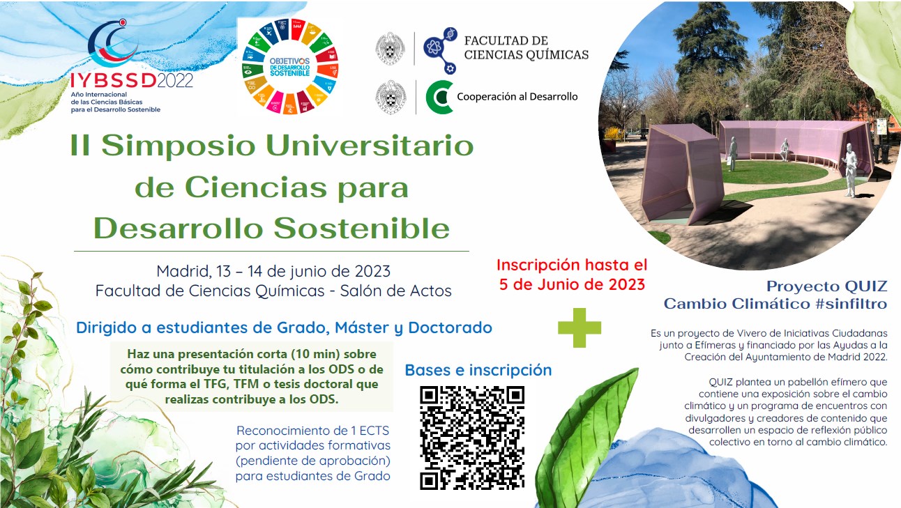 II Simposio Estudiantes de Ciencias para el Desarrollo Sostenible